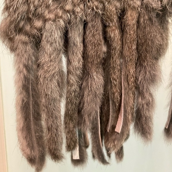 100% real Rabbit Fur Vest - Picture 5 of 7